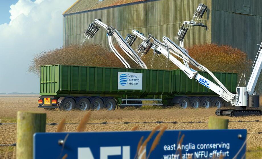Ost-Anglia: Bauern retten Wasser nach NFU-Einsatz