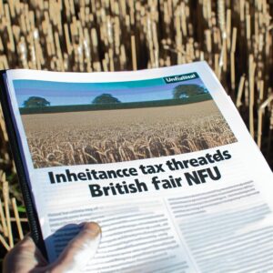 Erbschaftsteuer bedroht britische Landwirtschaft, warnt NFU