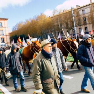 Agrar-Demonstration in Toulouse für Duplomb-Gesetz