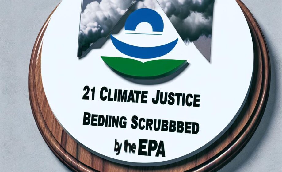 EPA streicht 21 Klima-Gerechtigkeitsprojekte
