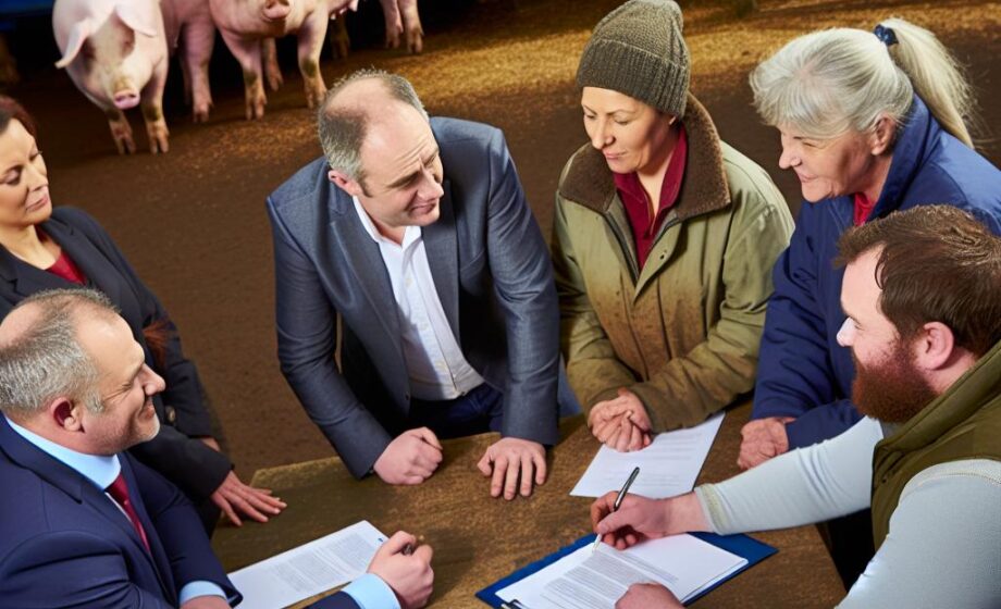 UK-Bauern schließen lukrativen Schweinefleisch-Deal ab