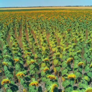Sonnenblumenernte startet mit weniger Ertrag in Córdoba