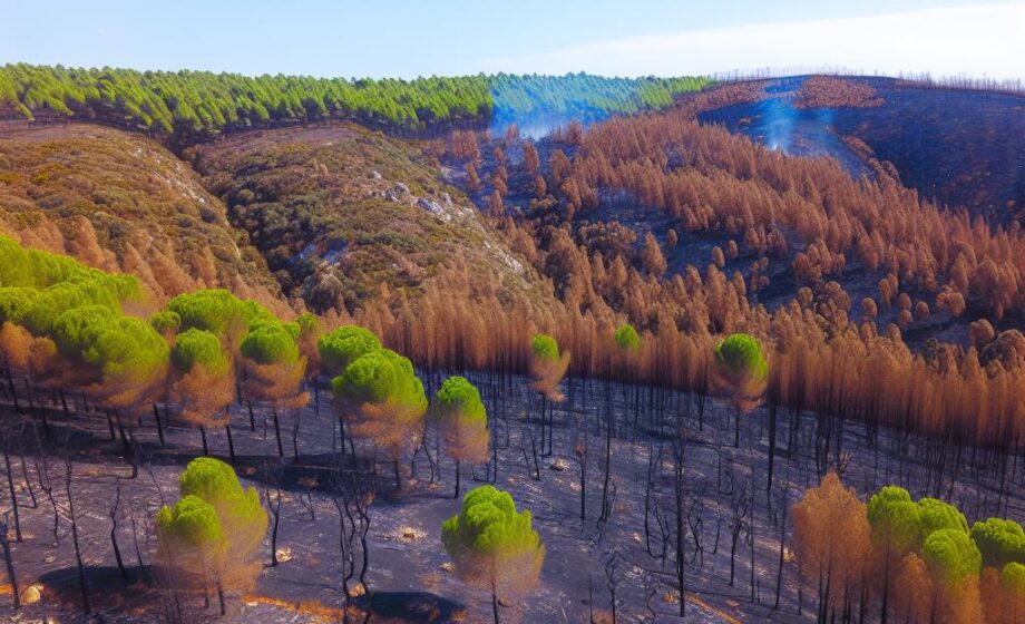 Spanien: Fast 350.000 Hektar Wald verbrannt
