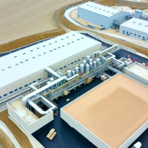 Erste Bauphase: Neue Pommesfabrik in Péronne fertig.