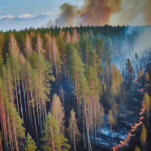 Waldbrände zerstören 2025 fast 400.000 Hektar