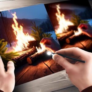 Das sichtbare Feuer und das stille Glühen