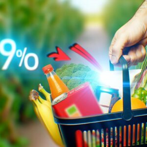 Lebensmittelpreise sinken im Juli um 2,9 Prozent
