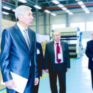Staatssekretär Suckert besucht Koehler Paper Greiz