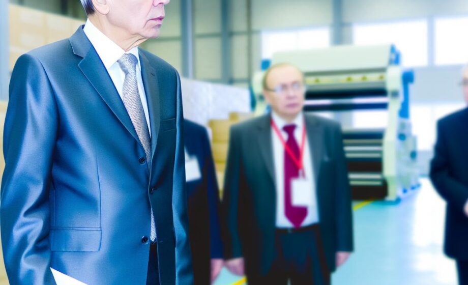 Staatssekretär Suckert besucht Koehler Paper Greiz