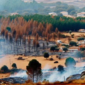 Neun Brände in Extremadura ungelöst, warnt Asaja
