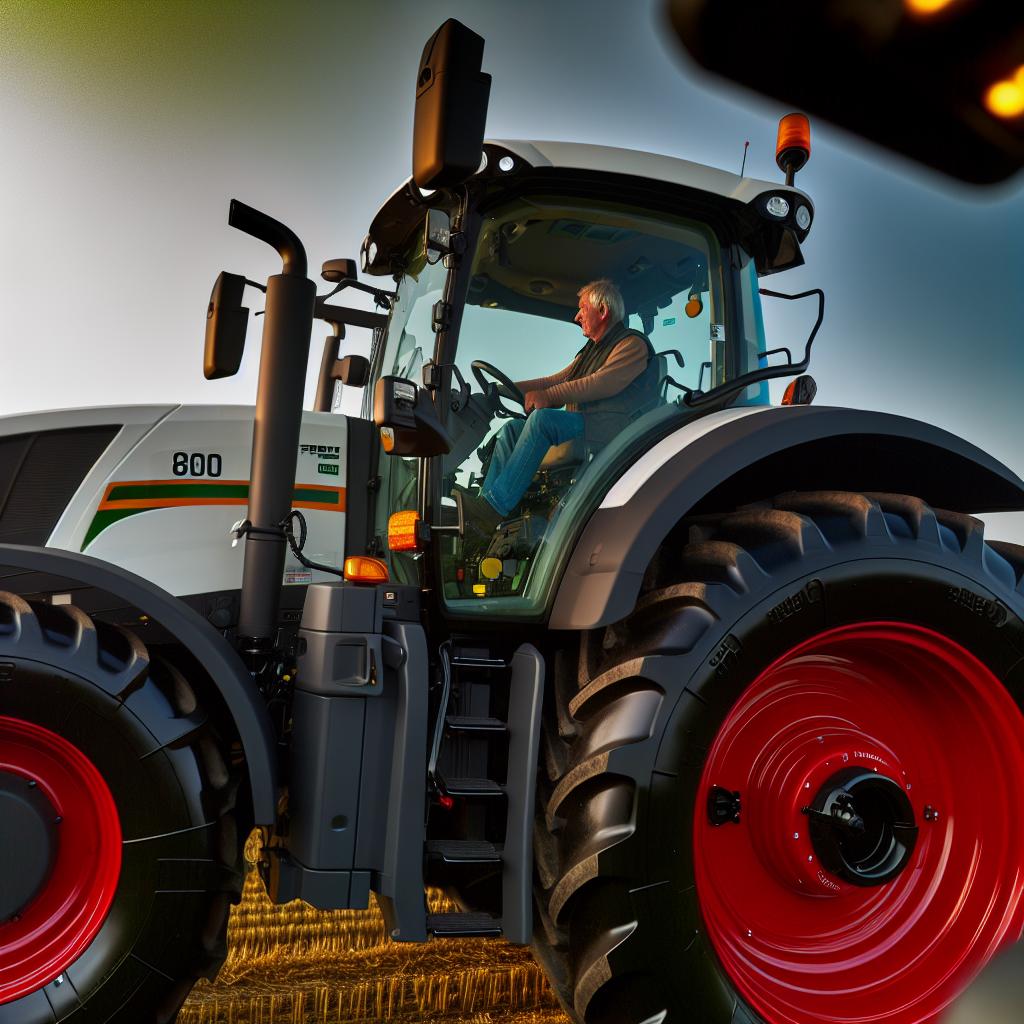 Arbeitsfreude mit dem Fendt 800 Vario