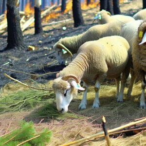 Schafe helfen gegen Rekord-Waldbrände, sagt Branche