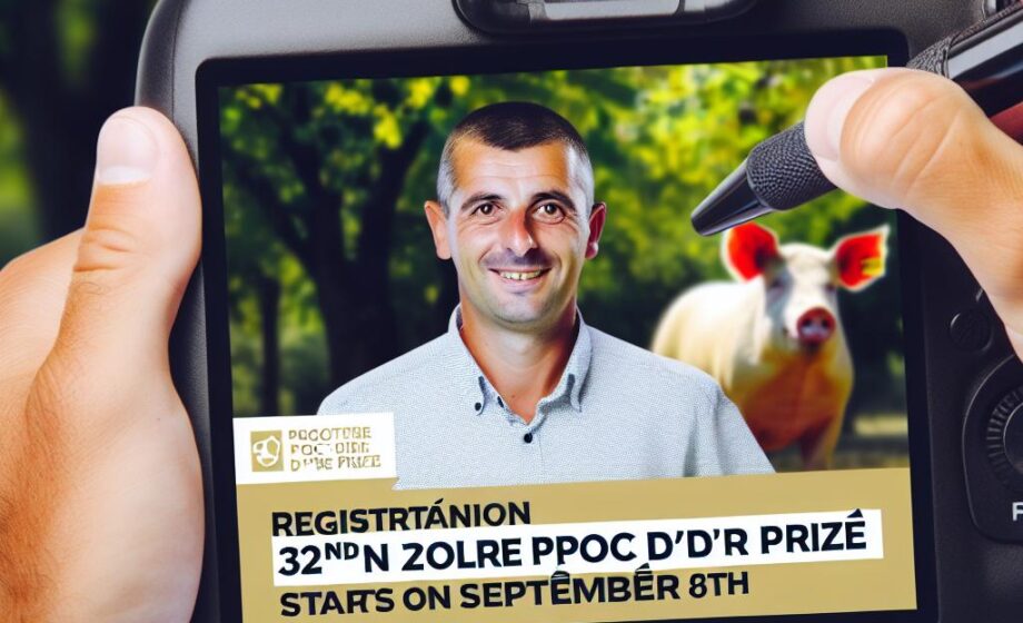 Anmeldung für 32. Porc d’Or-Preis startet am 8. September