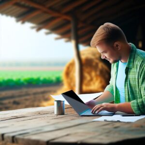 Steuergutschrift für Junglandwirte: Online-Formular verfügbar