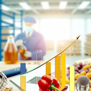 Lebensmittel- und Getränkeproduktion wächst bis Juli um 3,3%