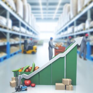 Exportpreise der Lebensmittelindustrie sinken um 2,7%