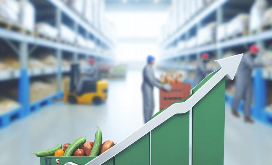 Exportpreise der Lebensmittelindustrie sinken um 2,7%