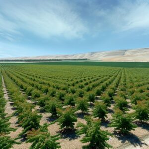 Pistachio-Anbaufläche übersteigt 83.700 Hektar