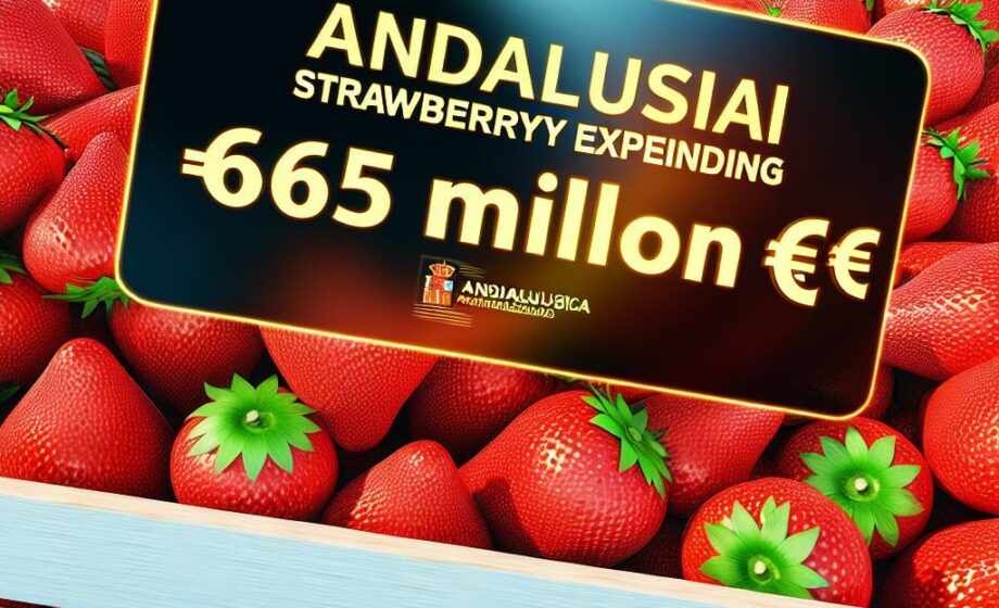 Andalusische Erdbeerexporte übersteigen 665 Mio. €