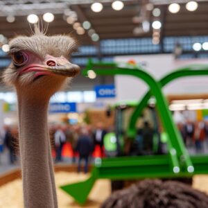 Strauss auf der Agritechnica in Hannover