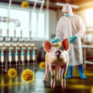 Genbearbeitete Schweine widerstehen tödlichem Virus